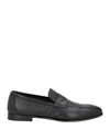 Fabi Man Loafers Black Size 12 Leather