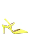 Islo Isabella Lorusso Woman Sandals Yellow Size 8 Textile Fibers