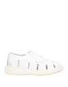 THE ANTIPODE THE ANTIPODE MAN LACE-UP SHOES WHITE SIZE 8 LEATHER