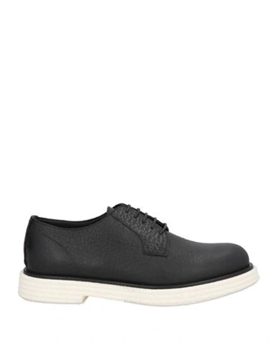 The Antipode Man Lace-up Shoes Black Size 9 Leather