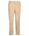 Grey Daniele Alessandrini Man Pants Beige Size 36 Cotton, Elastane In Beige