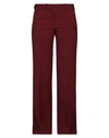 Quira Woman Pants Burgundy Size 6 Wool In Red