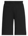 Lacoste Man Shorts & Bermuda Shorts Black Size 4 Polyester, Cotton, Elastane