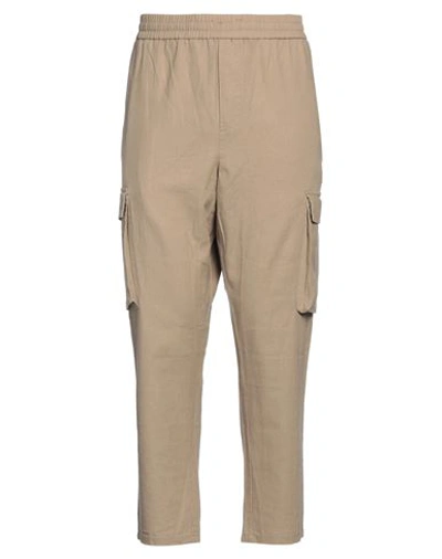 Only & Sons Man Pants Sand Size M Linen, Cotton In Beige