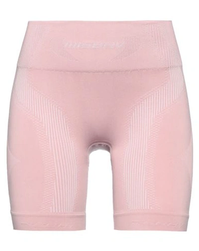 Misbhv Woman Leggings Pastel Pink Size Xs/s Recycled Polyamide, Polyester, Elastane