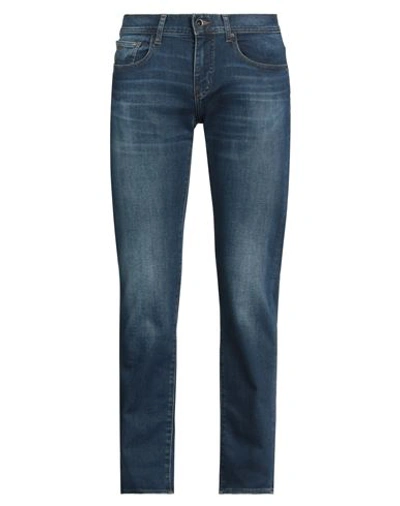 Armani Exchange Man Jeans Blue Size 32 Cotton, Polyester, Elastane