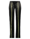 AMAYA ARZUAGA AMAYA ARZUAGA WOMAN PANTS BLACK SIZE 12 COTTON, CUPRO