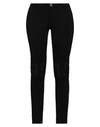 PHILIPP PLEIN PHILIPP PLEIN WOMAN PANTS BLACK SIZE S VISCOSE, POLYESTER, ELASTANE