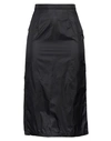 Maison Margiela Woman Midi Skirt Black Size 4 Polyamide