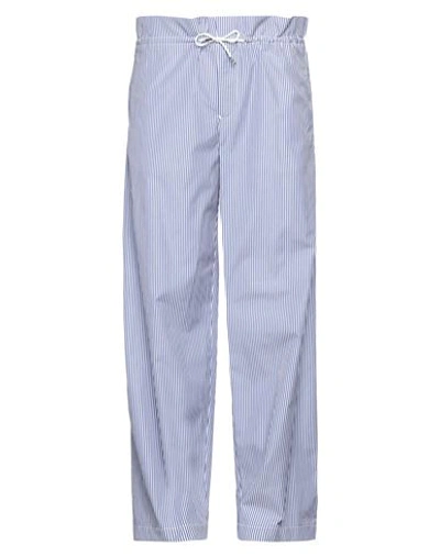 Emporio Armani Man Pants Blue Size 34 Cotton
