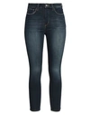 L AGENCE L'AGENCE WOMAN JEANS BLUE SIZE 29 VISCOSE, COTTON, LYOCELL, POLYESTER, ELASTANE