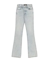 Amiri Woman Denim Pants Blue Size 29 Cotton In Blue