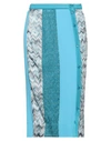 Missoni Woman Midi Skirt Azure Size 6 Viscose, Silk, Cupro, Polyester In Blue