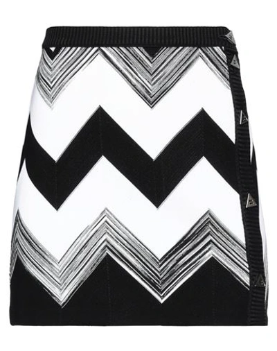 Missoni Woman Mini Skirt Black Size 8 Cotton, Viscose, Polyamide, Polyester