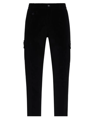Etro Man Pants Black Size 38 Cotton, Elastane