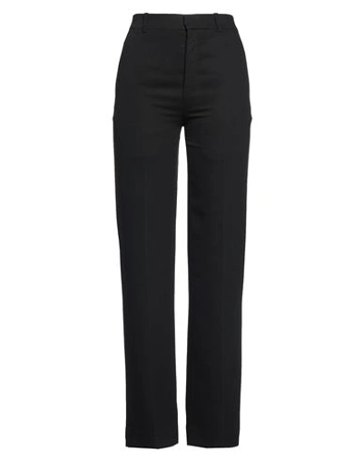 ANN DEMEULEMEESTER ANN DEMEULEMEESTER WOMAN PANTS BLACK SIZE 6 VISCOSE