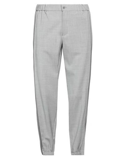 Emporio Armani Man Pants Light Grey Size 42 Virgin Wool