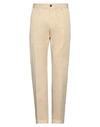 Dsquared2 Man Pants Beige Size 34 Cotton