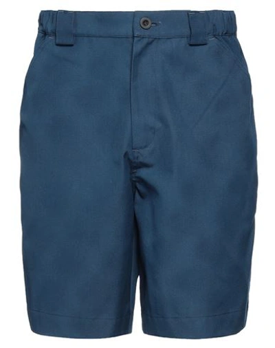 Gr10k Knee-length Bermuda Shorts In Blue