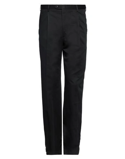 Brioni Man Pants Black Size 34 Cotton