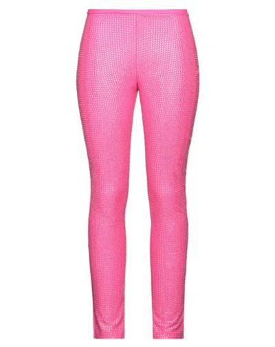 Giuseppe Di Morabito Woman Leggings Fuchsia Size 6 Polyamide, Elastane In Pink