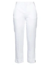 Aspesi Woman Pants White Size 6 Linen In White