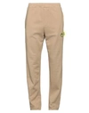 Barrow Man Pants Camel Size M Cotton In Beige