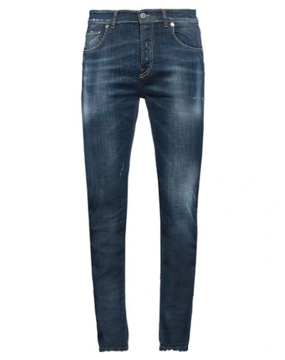 Pmds Premium Mood Denim Superior Man Jeans Blue Size 30w-32l Cotton, Elastane