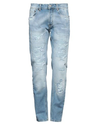 Pmds Premium Mood Denim Superior Man Jeans Blue Size 32w-32l Cotton, Elastane