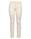 JACOB COHЁN JACOB COHЁN WOMAN JEANS BEIGE SIZE 28 LYOCELL, COTTON, POLYESTER, ELASTANE