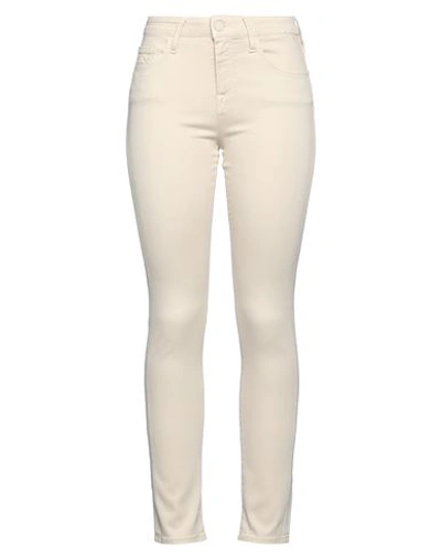 Jacob Cohёn Woman Jeans Beige Size 28 Lyocell, Cotton, Polyester, Elastane