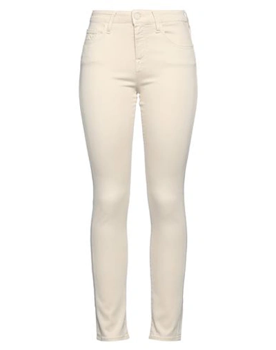 Jacob Cohёn Woman Jeans Beige Size 27 Lyocell, Cotton, Polyester, Elastane