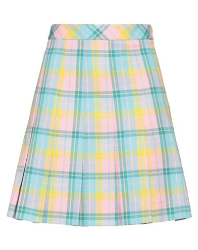 Moschino Woman Mini Skirt Pink Size 12 Cotton