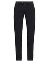 Eleventy Man Pants Midnight Blue Size 30 Cotton, Elastane In Blue