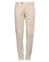 Eleventy Man Pants Sand Size 28 Cotton, Elastane In Beige