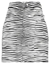 Dsquared2 Woman Mini Skirt Black Size 10 Polyester, Polyurethane In Black