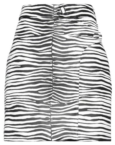Dsquared2 Woman Mini Skirt Black Size 10 Polyester, Polyurethane