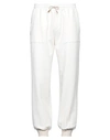 Eleventy Man Pants Off White Size Xxl Cotton