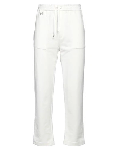 Paolo Pecora Man Pants White Size M Cotton