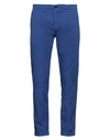 Harmont & Blaine Man Pants Slate Blue Size 32 Cotton, Polyester, Elastane