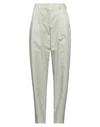 Eleventy Woman Pants Light Green Size 2 Cotton, Polyamide, Linen In Green