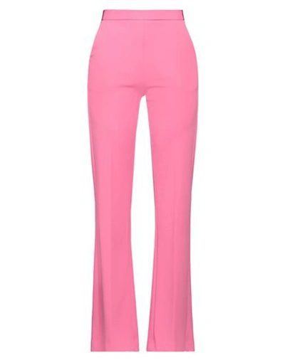IMPERIAL IMPERIAL WOMAN PANTS FUCHSIA SIZE S POLYESTER, ELASTANE