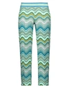 Cambio Woman Pants Light Green Size 12 Modal, Cotton, Polyester, Viscose, Elastane In Green