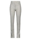 Acne Studios Woman Pants Beige Size 10 Wool, Cotton In Beige