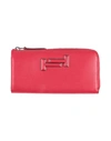 TOD'S TOD'S WOMAN WALLET TOMATO RED SIZE - LEATHER
