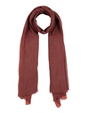 MIRROR IN THE SKY MIRROR IN THE SKY WOMAN SCARF RUST SIZE - CASHMERE