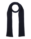 GRAN SASSO GRAN SASSO MAN SCARF MIDNIGHT BLUE SIZE - VIRGIN WOOL, VISCOSE, CASHMERE