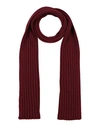 GRAN SASSO GRAN SASSO MAN SCARF GARNET SIZE - VIRGIN WOOL, VISCOSE, CASHMERE