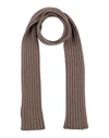 Gran Sasso Man Scarf Khaki Size - Virgin Wool, Viscose, Cashmere In Beige