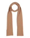 GRAN SASSO GRAN SASSO MAN SCARF CAMEL SIZE - VIRGIN WOOL, VISCOSE, CASHMERE